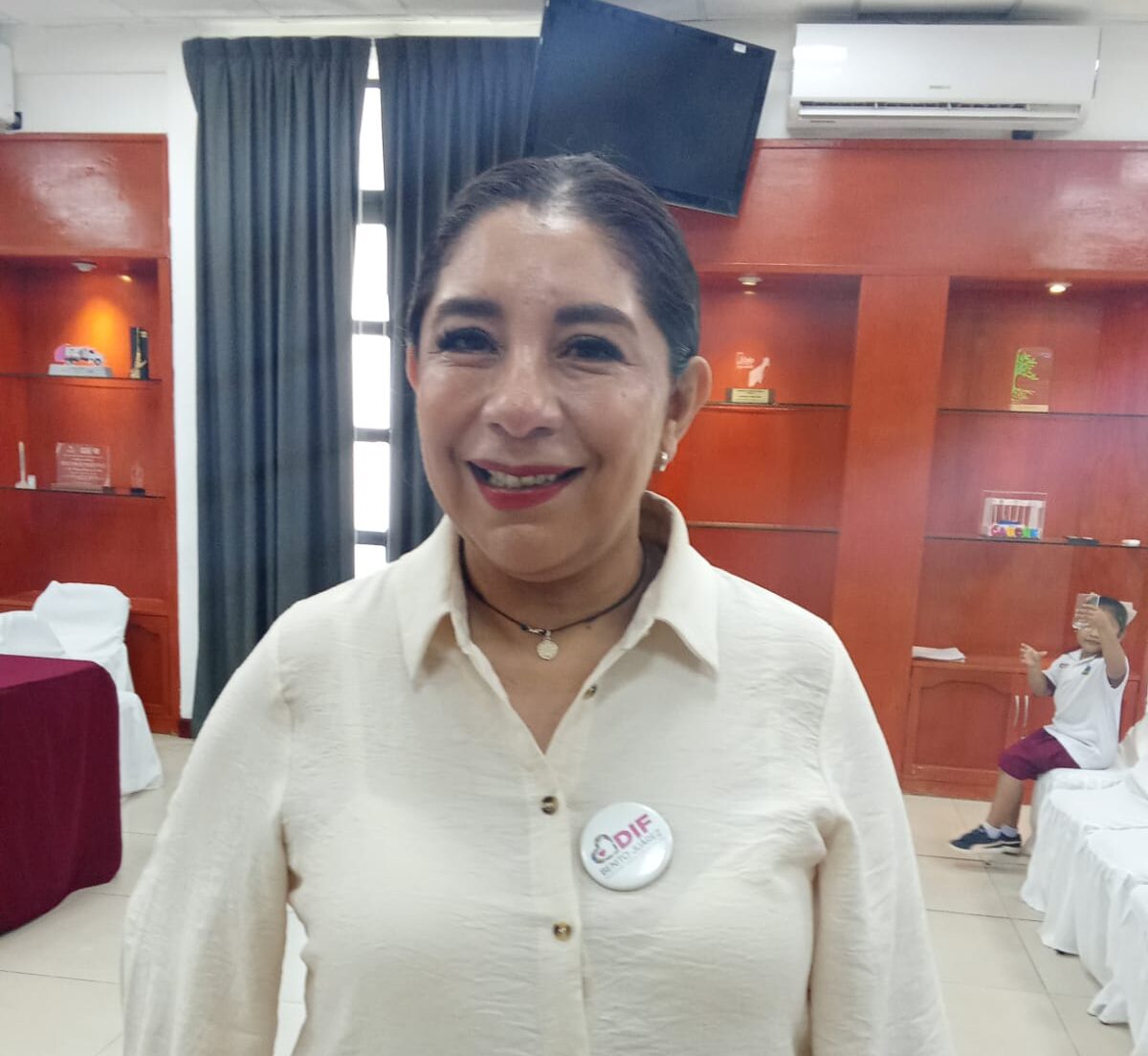 Marisol Sendo Rodríguez, directora del DIF Municipal de Benito Juárez