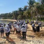 Más de mil 334 toneladas de sargazo han recolectado en Isla Mujeres en lo que va del año, teniendo días con mayor recale, como lo fueron el lunes 14 y martes 15 de julio