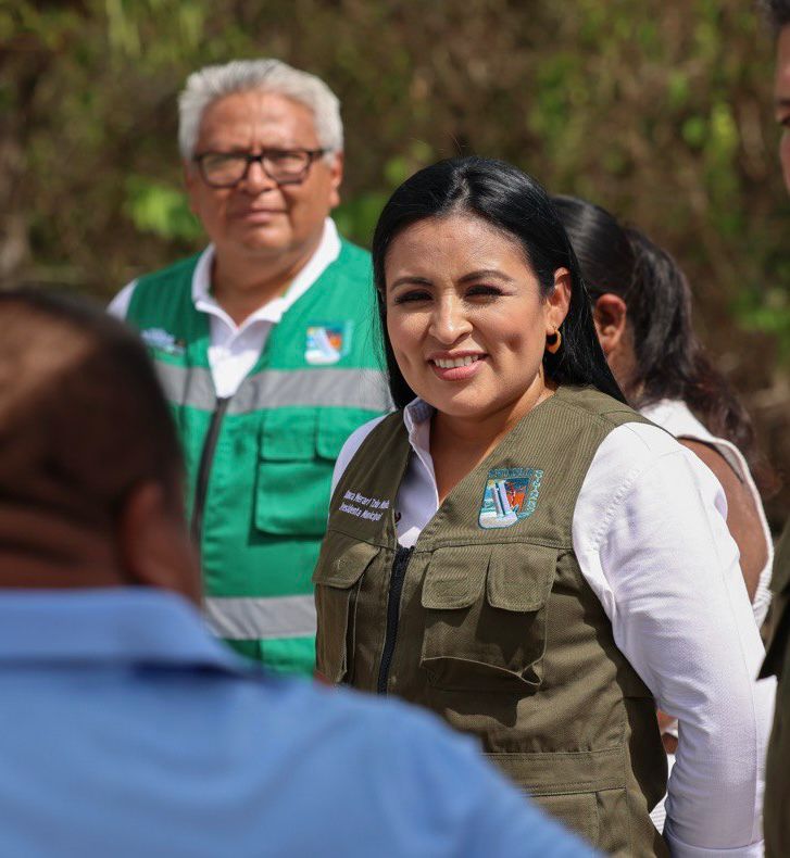 Blanca Merari Tziu Muñoz destacó hoy la labor que realiza el personal de Servicios Públicos