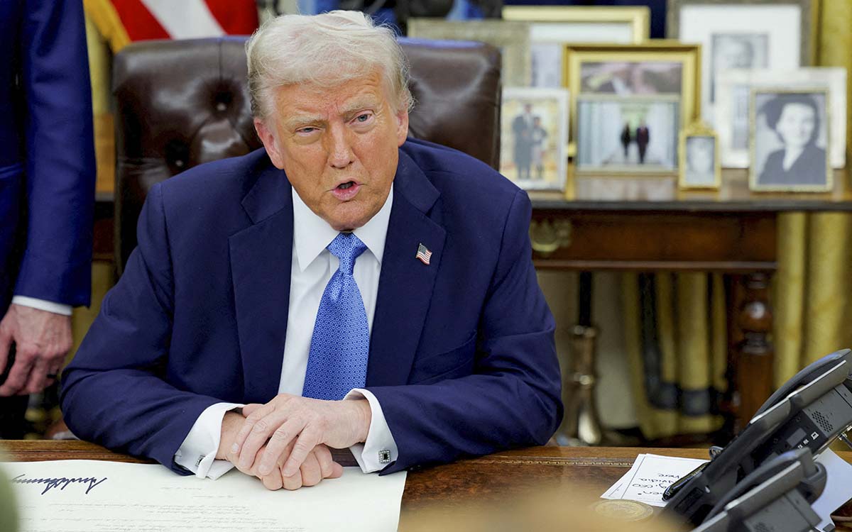 "El animal que mató tan violentamente a la bella joven originaria de Ucrania merece pena de muerte: Trump
