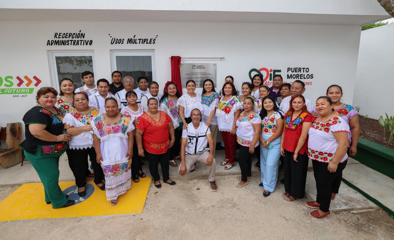Son 55 proyectos que se traducen en lo que más necesita Puerto Morelos para continuar en el camino de la transformación, dijo Blanca Merari