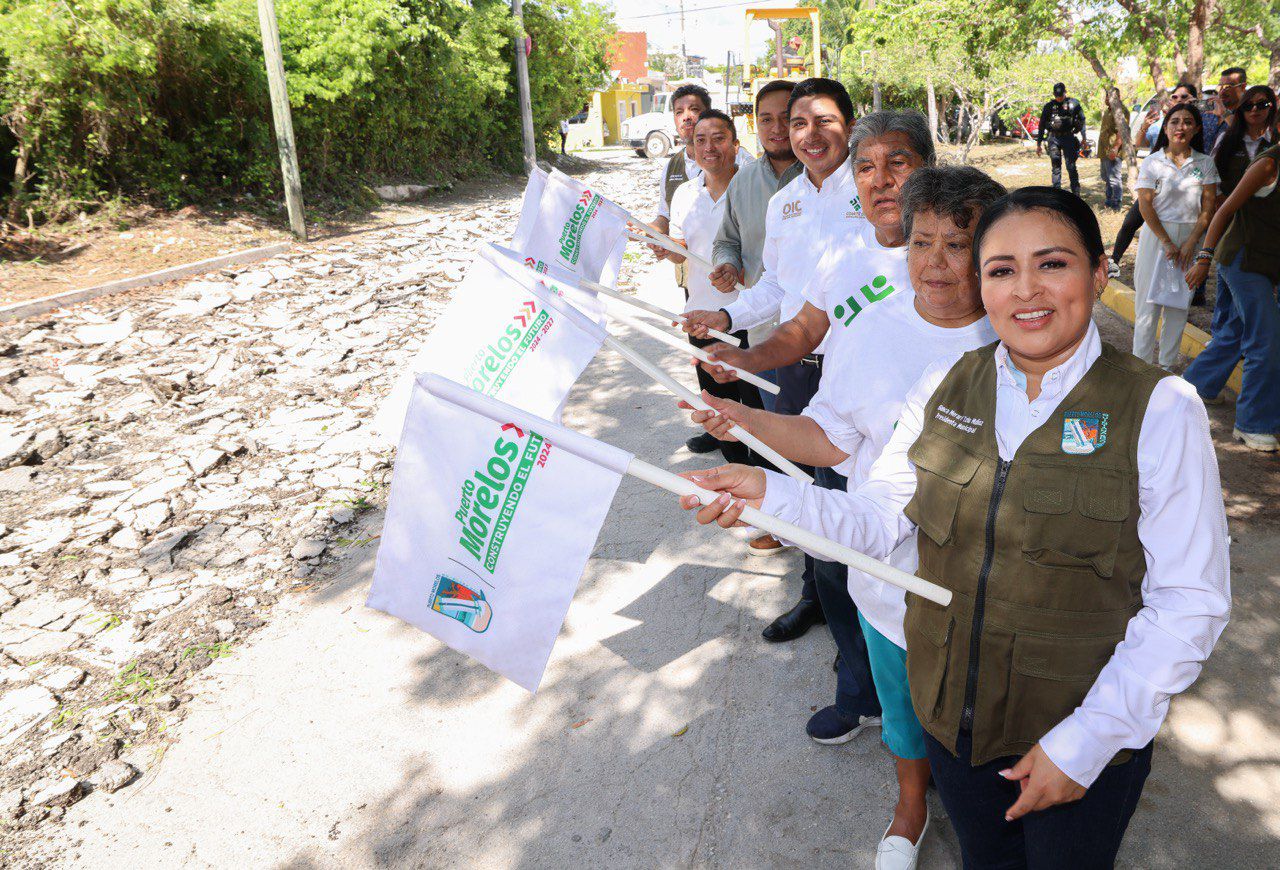 Blanca Merari dijo que la inversión será de 6 millones 660 mil 095 pesos para reconstrucción de la Av. Joaquín Hendricks.