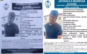 Buscan a joven desaparecido en El Crucero de Cancún
