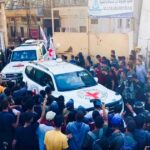 Inicia intercambio de rehenes y prisioneros bajo supervisión de la Cruz Roja en Gaza