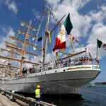 Tras accidente en Nueva York, el buque Cuauhtémoc zarpa nuevamente hacia México