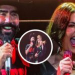 Alejandro Fernández sorprende a Yuridia cantándole las mañanitas durante su concierto en la CDMX