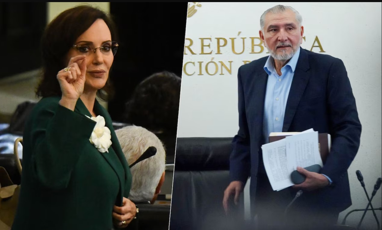 Adán Augusto responde molesto a señalamientos de Lilly Téllez y asegura que son mentiras