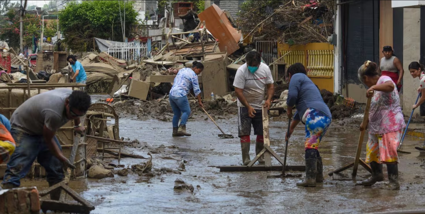 Suman 76 muertos y 39 desaparecidos por lluvias en el centro y oriente de México