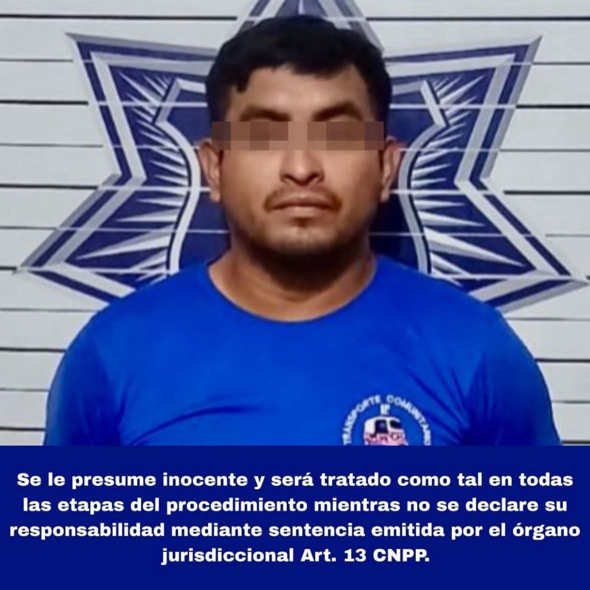 Mototaxista es detenido cuando comercializaba drogas en Cancún
