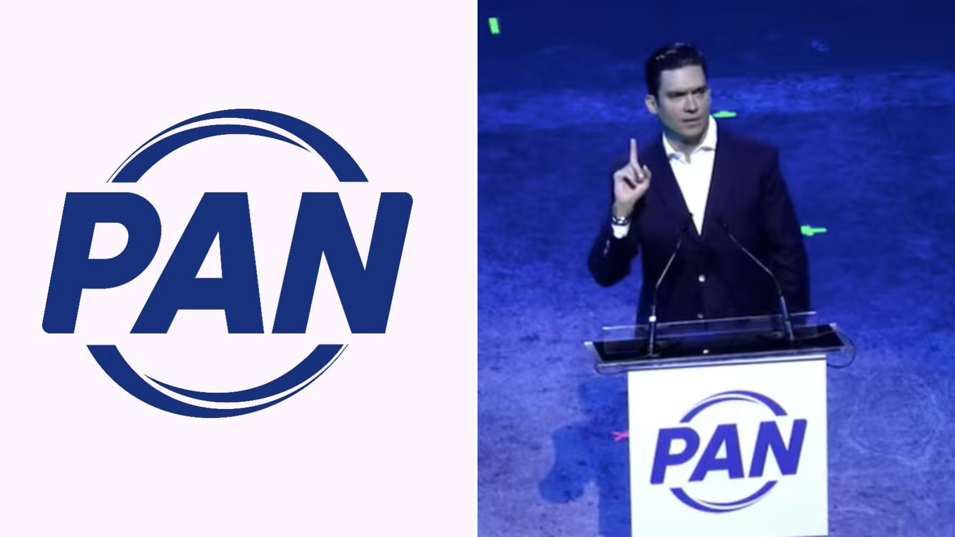 PAN rompe con el PRI y lanza su nuevo logo y estrategia rumbo a 2027