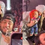 Belinda pausa concierto en Guadalajara para tomarse foto con ‘el guapo’ del público