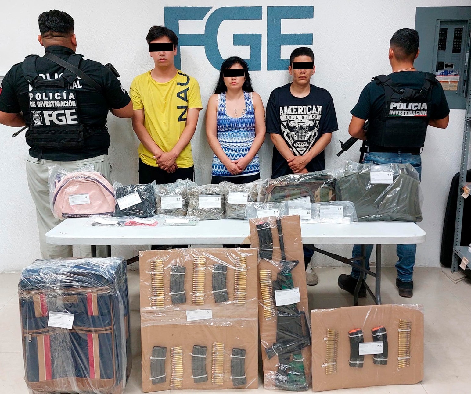 Detenidos generadores de violencia en Playa del Carmen ligados al narcomenudeo