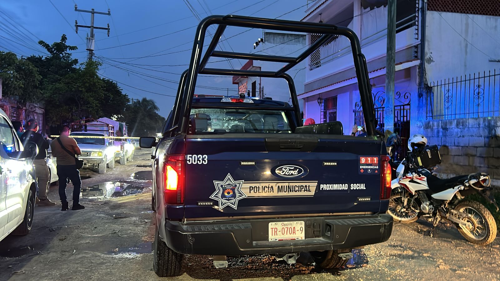 Balean vivienda en la colonia Los Pinos de Cancún. No hay lesionados.