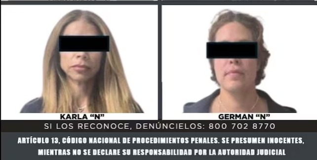 Esposa e hijo de “Lord Pádel” recuperan su libertad tras audiencia en el Estado de México
