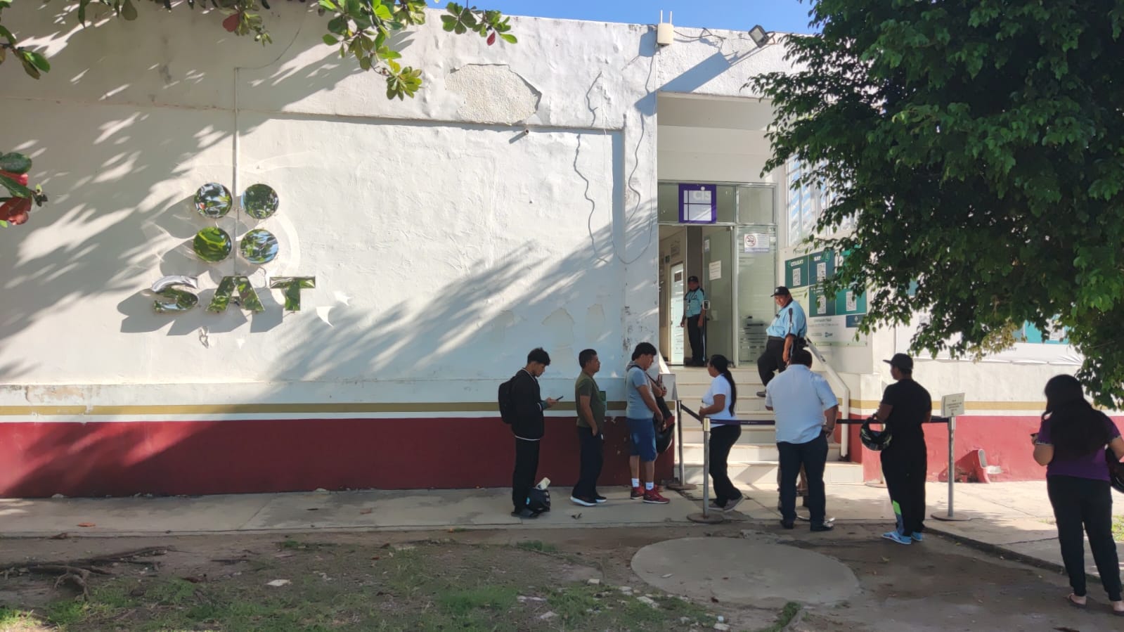 No se sumaron al paro nacional los trabajadores del SAT en Chetumal