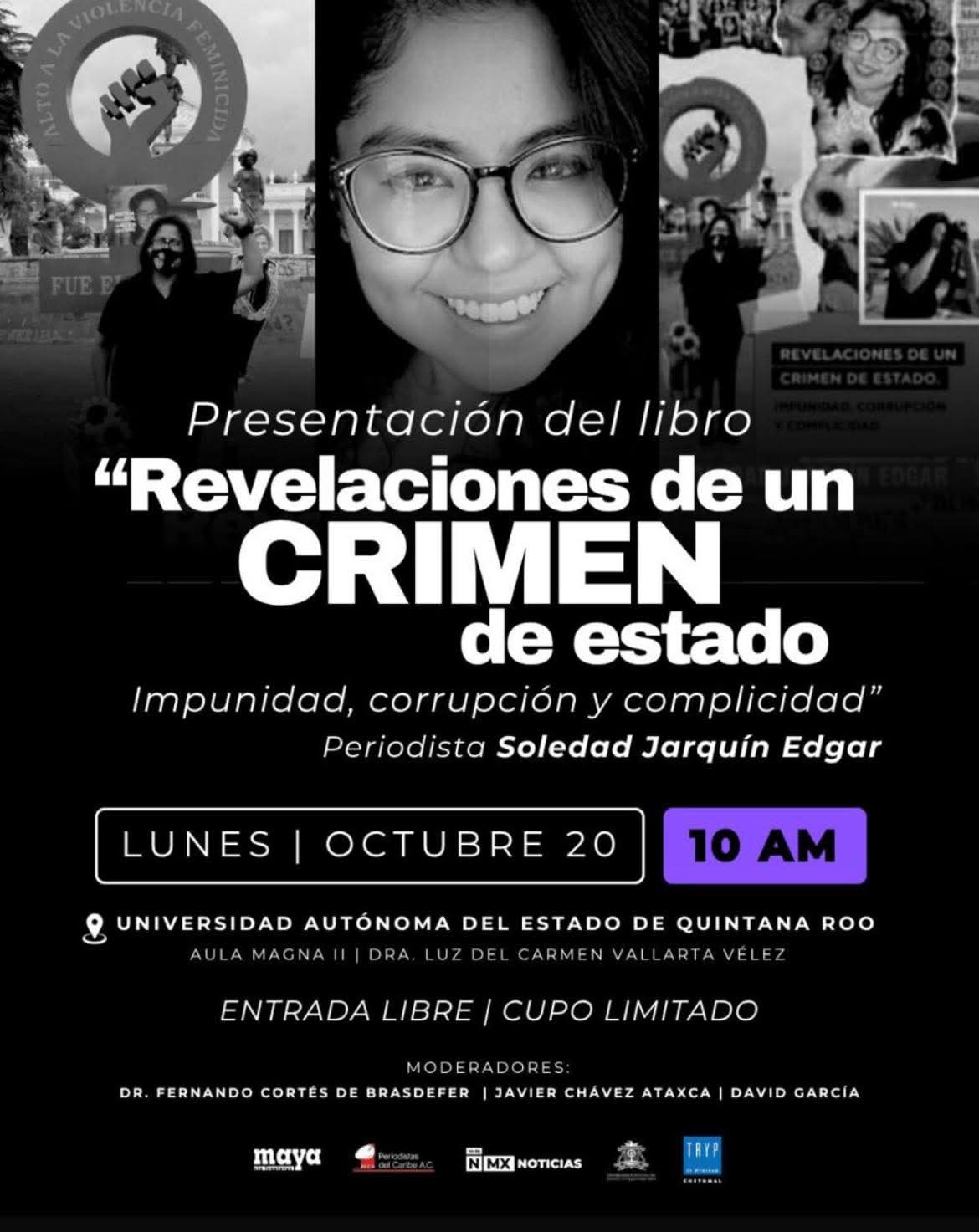 María del Sol Cruz Jarquín, hija de la autora del libro Revelaciones de un Crimen de Estado, era fotógrafa y videasta y fue asesinada en 2018