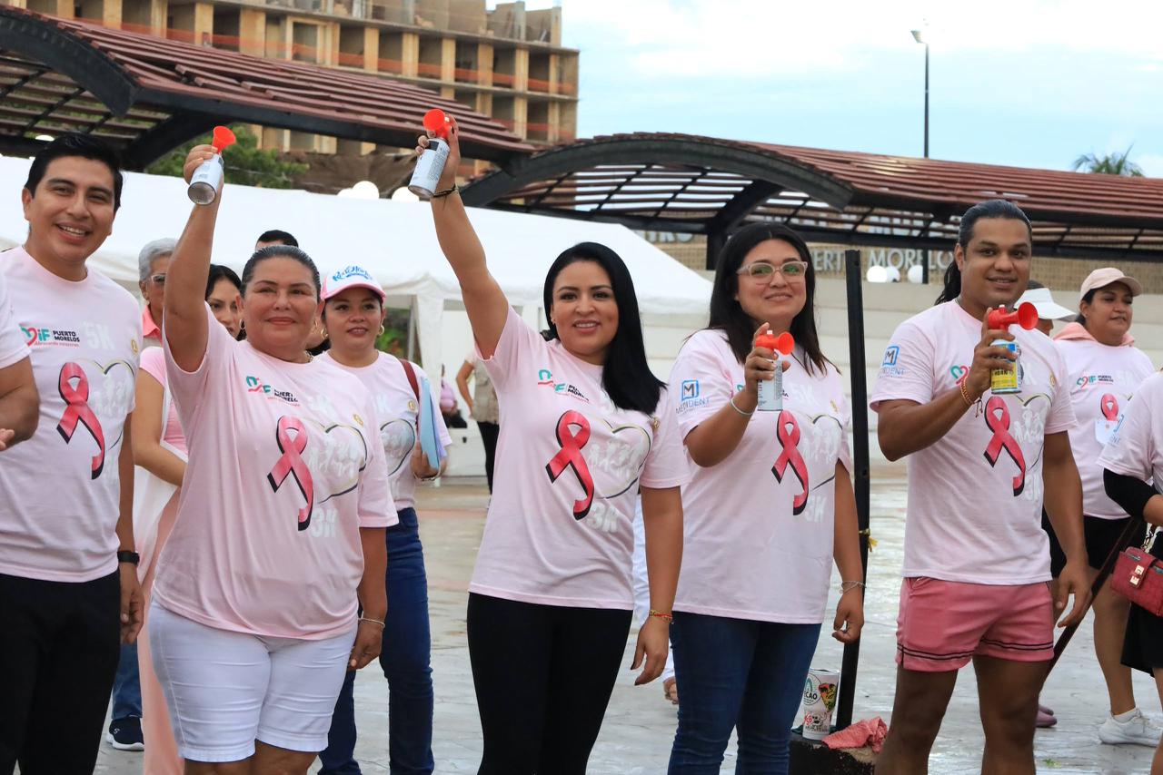 Blanca Merari expresó que la determinación, así como el apoyo de todas y todos son fundamentales para vencer el cáncer de mama