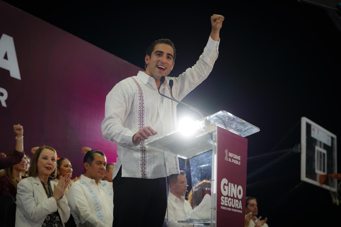 Gino Segura destaca avances legislativos y compromiso social en su primer informe