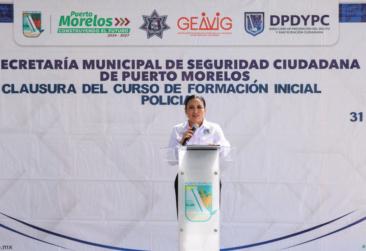 “La función policial es un atributo y facultad de los municipios, por ello, requerimos de los mejores elementos capacitados y adiestrados, para garantizar la tranquilidad”