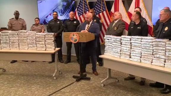 Decomisan en Florida 173 kilos de cocaína procedentes de la frontera con México