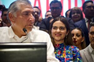 Filtran audio de Adán Augusto y Andrea Chávez hablando mal de Sheinbaum