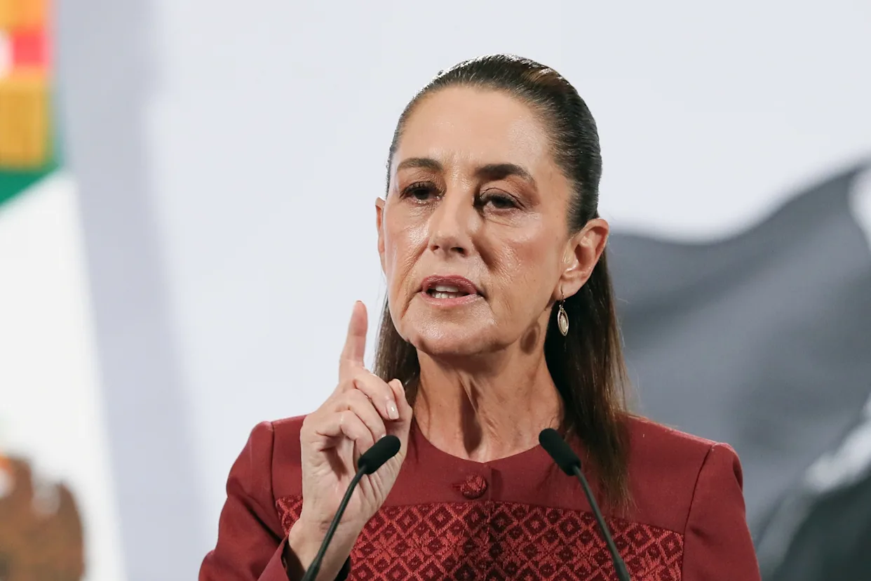 Sheinbaum asegura diálogo con transportistas y agrícolas en medio del megabloqueo nacional