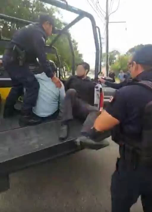 Megaestafa en Chetumal