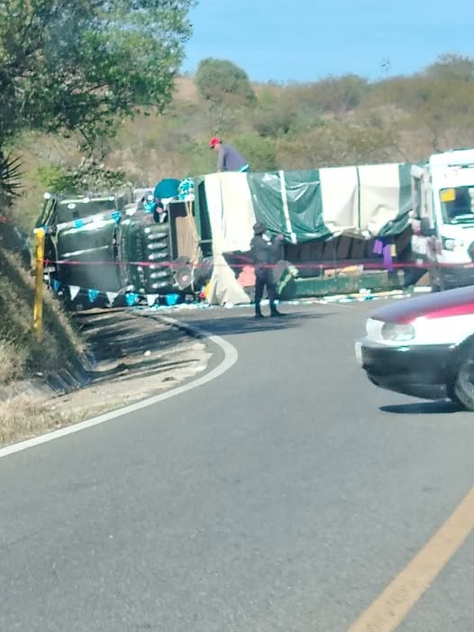 Dos personas lesionadas en este accidente de peregrinos