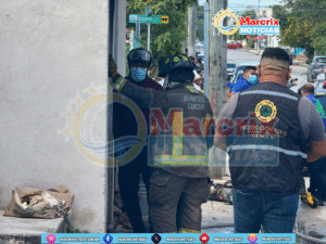 Incendio en la Supermanzana 222 de Cancún