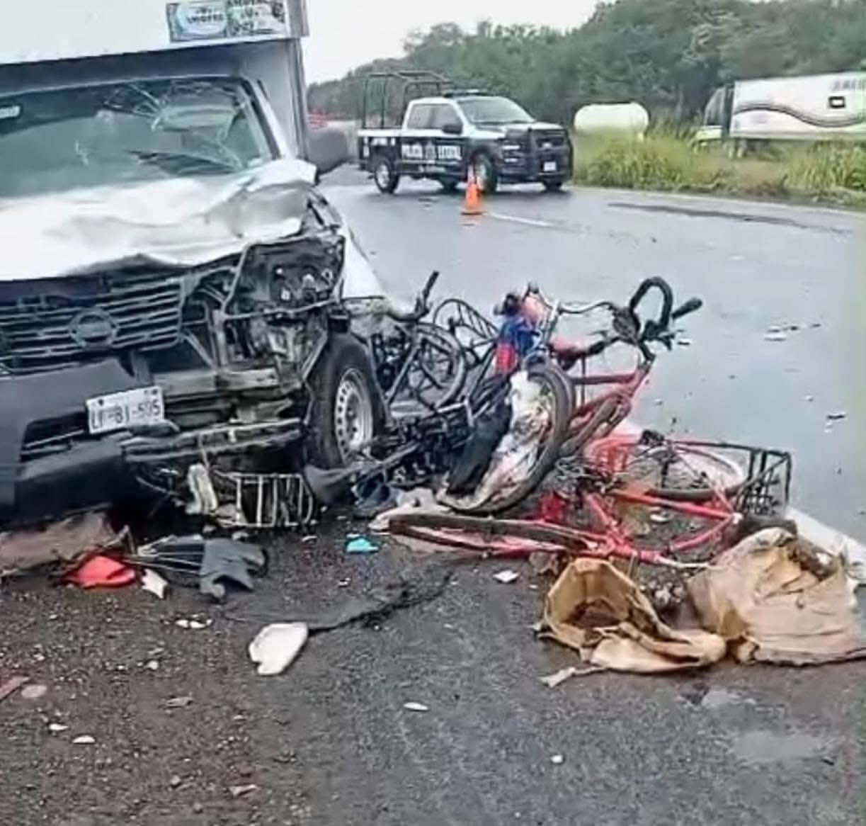 atropellan a peregrinos quintanarroenses en Veracruz