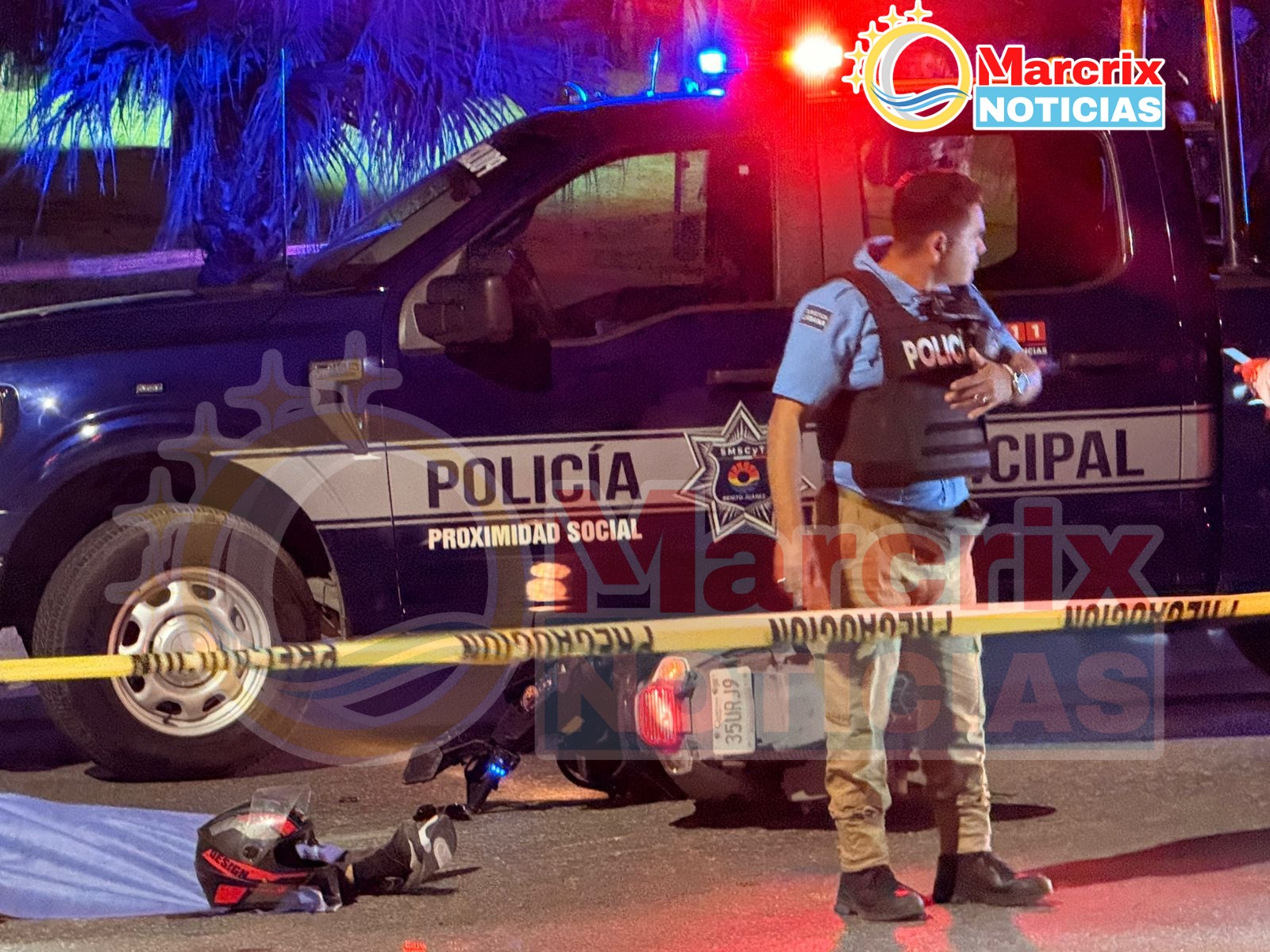 accidente en la Zona Hotelera de Cancún