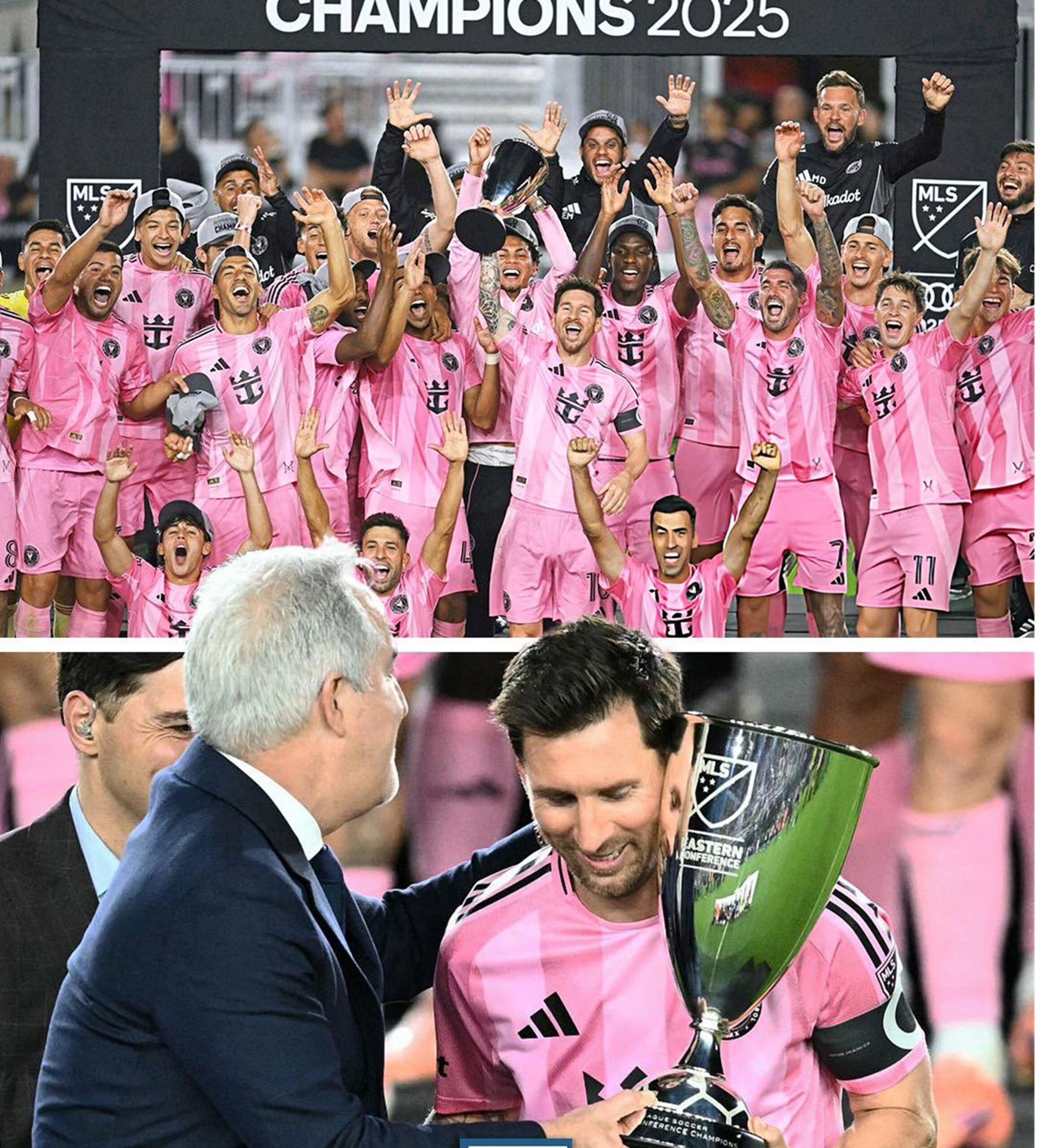 Es el primer título en la historia del Inter Miami, y fue logrado gracias a Lionel Messi, que en la temporada anotó 35 goles.