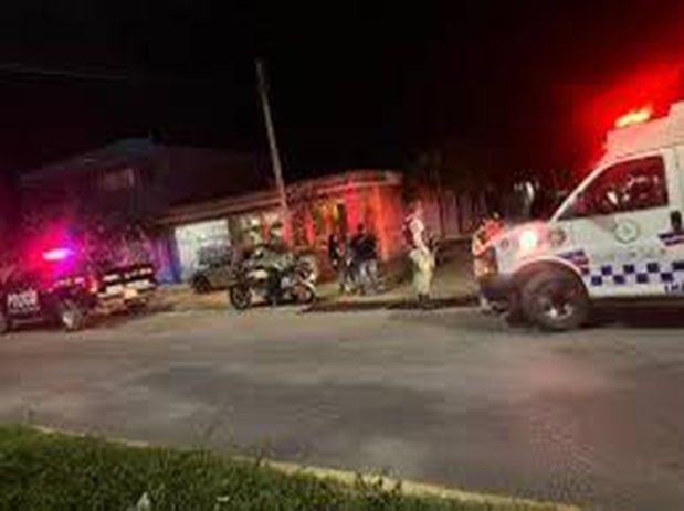 La balacera ocurrió en la avenida Justo Sierra entre Av. José María Morelos y calle Emiliano Zapata, justo donde se localiza el Estadio de Futbol 10 de Abril.