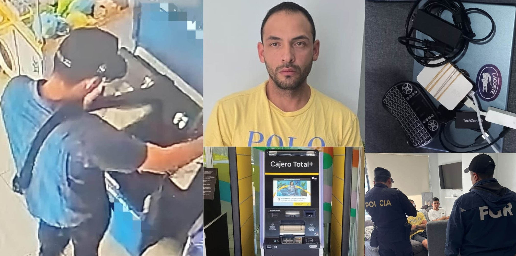 Los detenidos son el mexicano Carlos Jesús Blanco Ortiz y los venezolanos Greibel Andrés Carrillo Salazar, Omar Alirio Trejo Alcalá y Omarleidy Betania Trejo Alcalá.