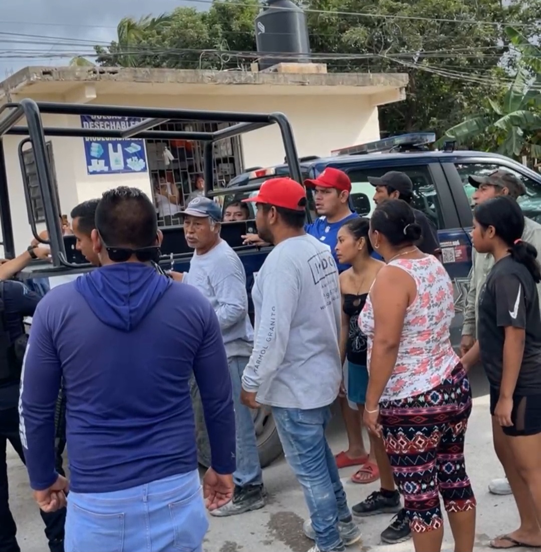 Una trifulca en El Milagro acaba con un presunto criminal detenido tras una pelea familiar que movilizó a policías en Cancún.