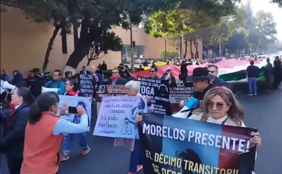 Los juzgadores federales, hoy sin empleo, señalan que hay incertidumbre sobre el pago de su indemnización