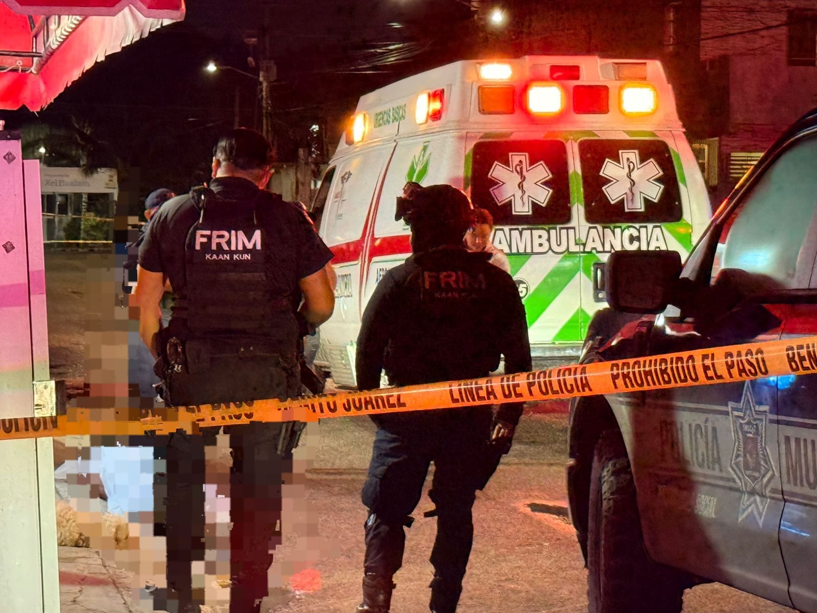 Fue balaceado y perdió la vida casi al instante muy cerca de la avenida los Tules en la Supermanzana 248