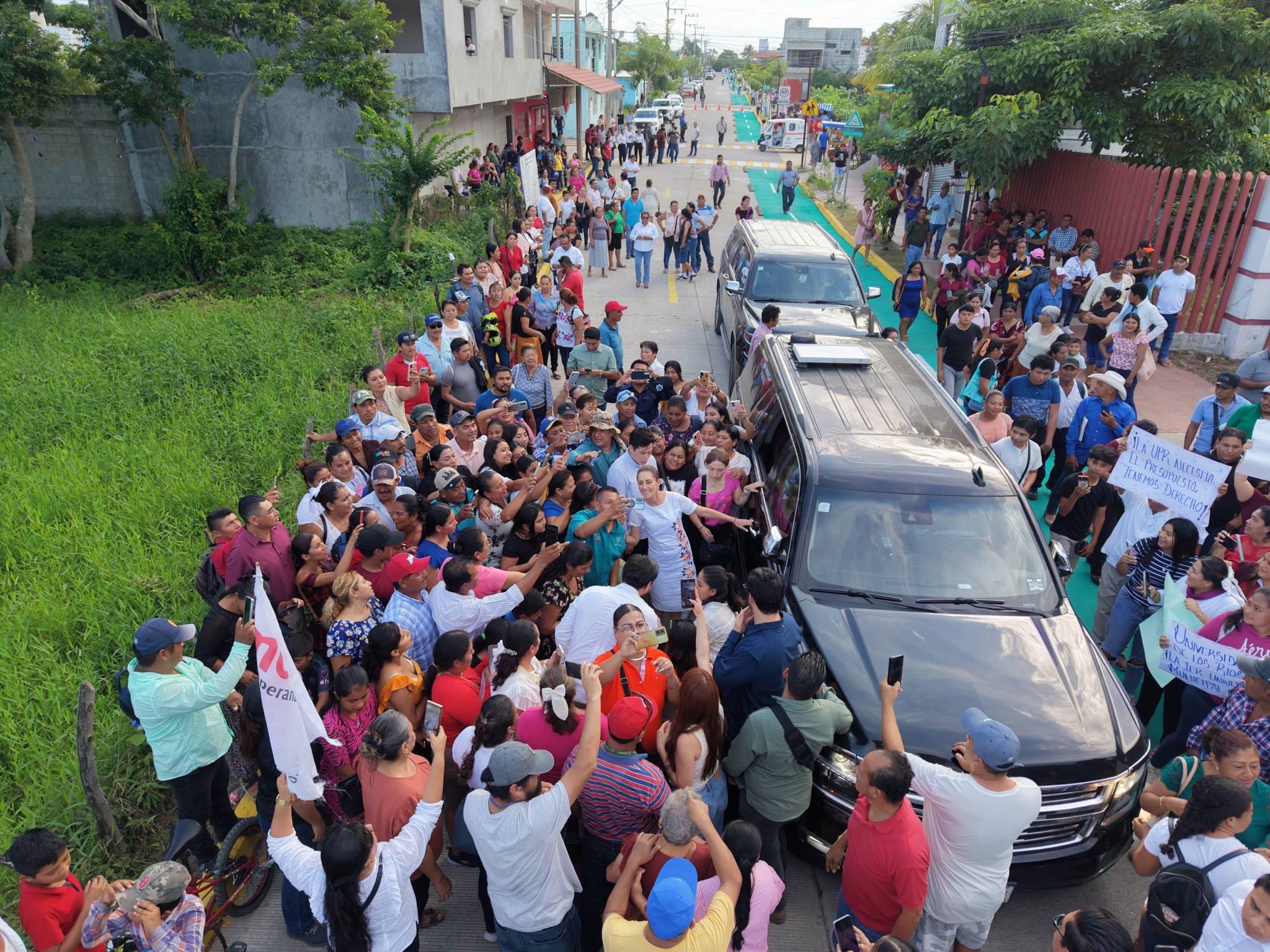 Gira de Sheinbaum por Tabasco y Campeche