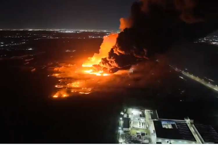 Explosión en Argentina