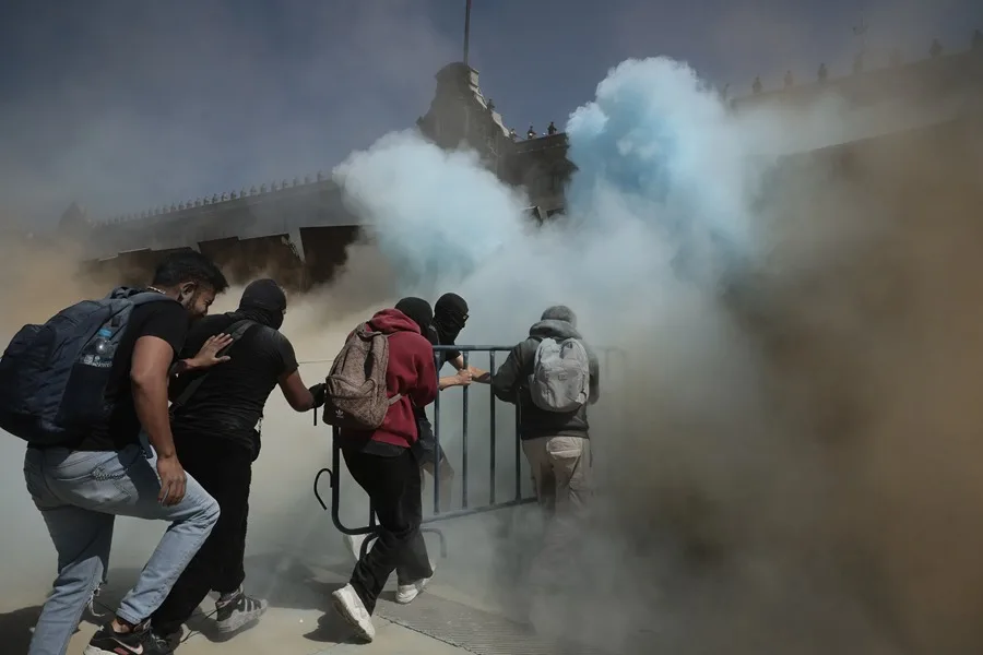 violencia en la marcha de la Generación Z