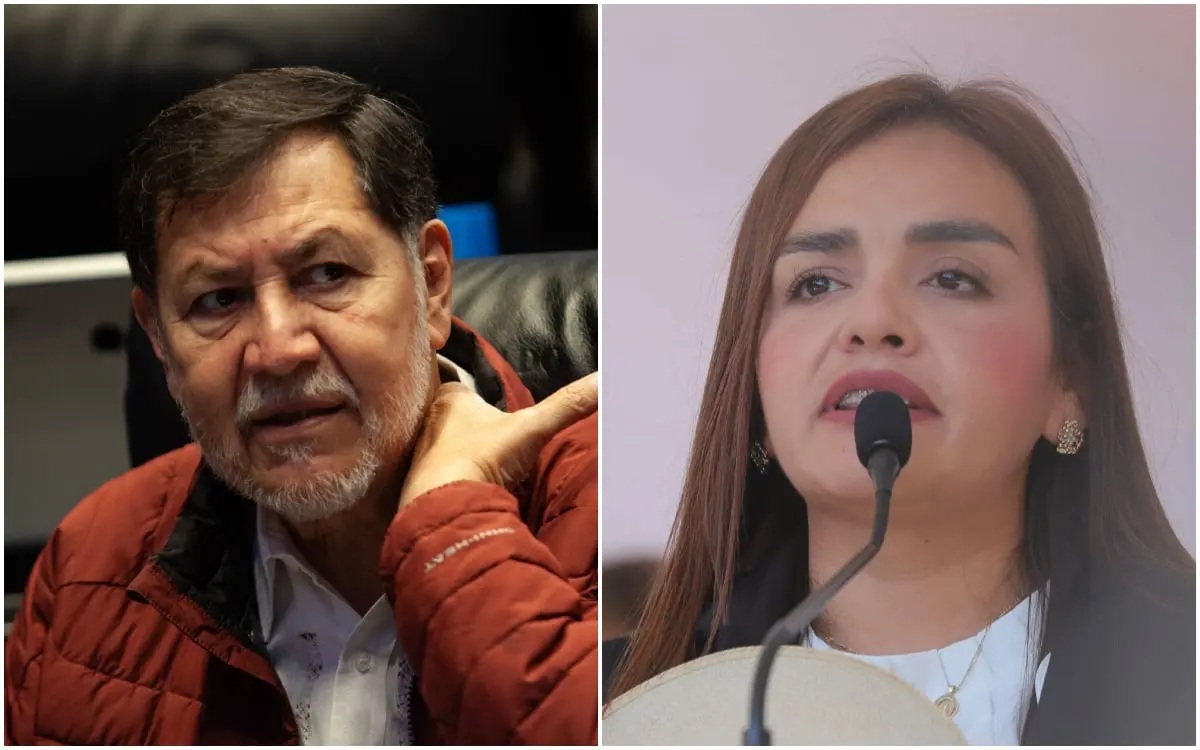 Noroña ataca a Grecia Quiroz