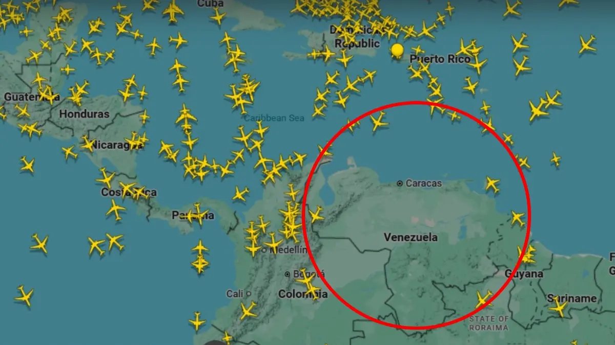 cierre del espacio aéreo de Venezuela