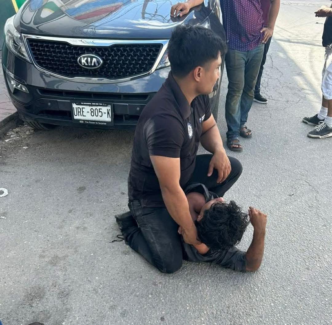 practicante de jiu jitsu