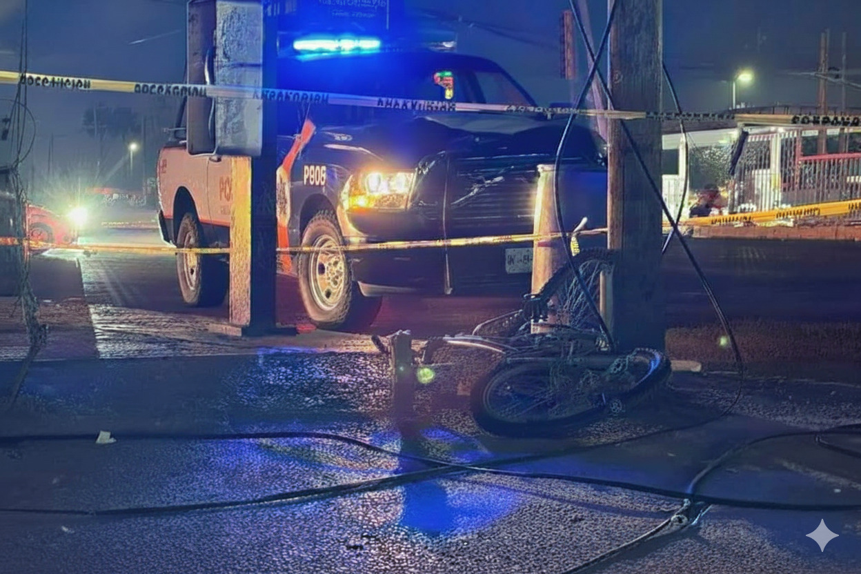 Ciclista atropellado