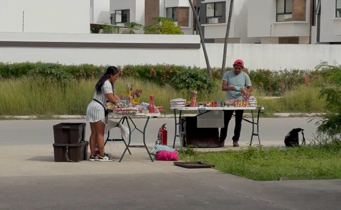 Continúa venta de pirotecnia en Cancún