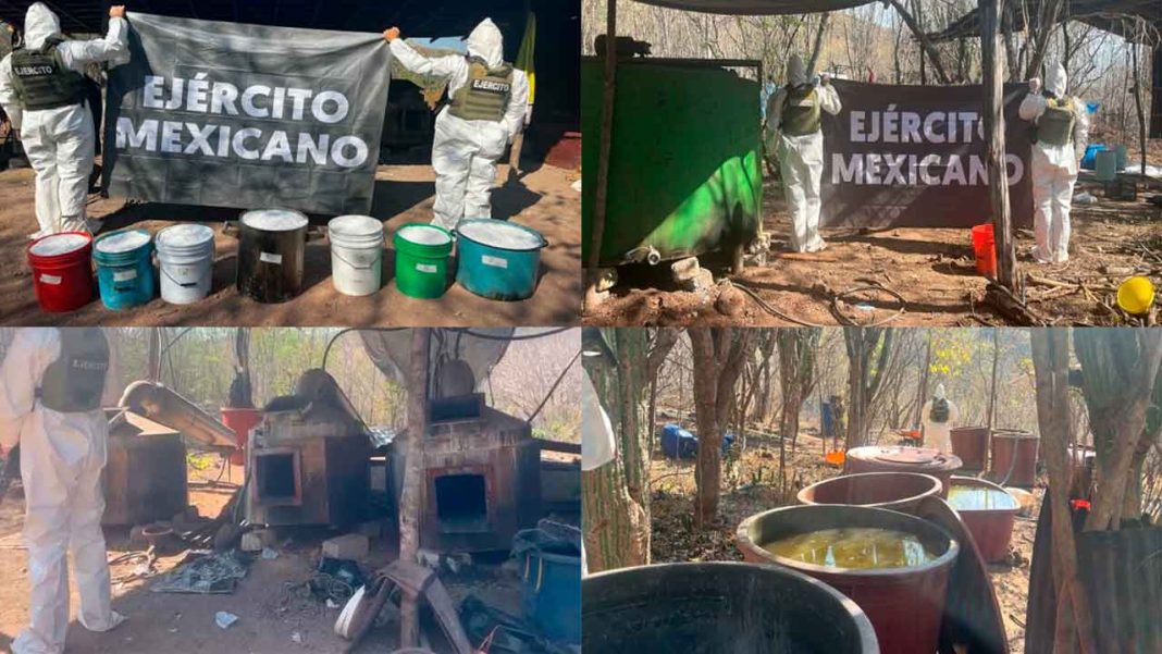 Narcolaboratorio Michoacan