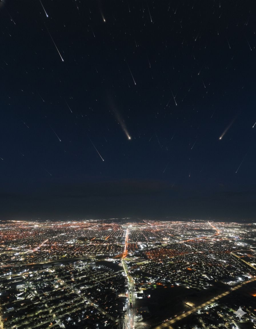 De acuerdo con especialistas, el pico de actividad de las Gemínidas 2025 permitirá observar hasta 150 meteoros brillantes por hora