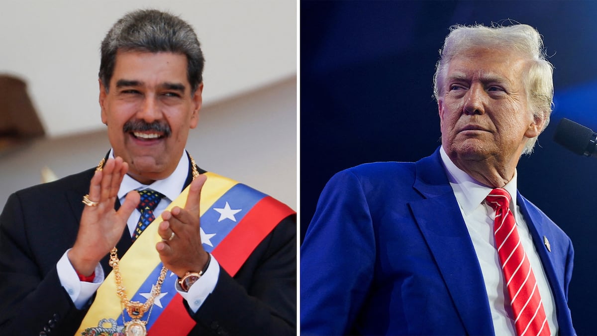 llamada de Maduro y Trump