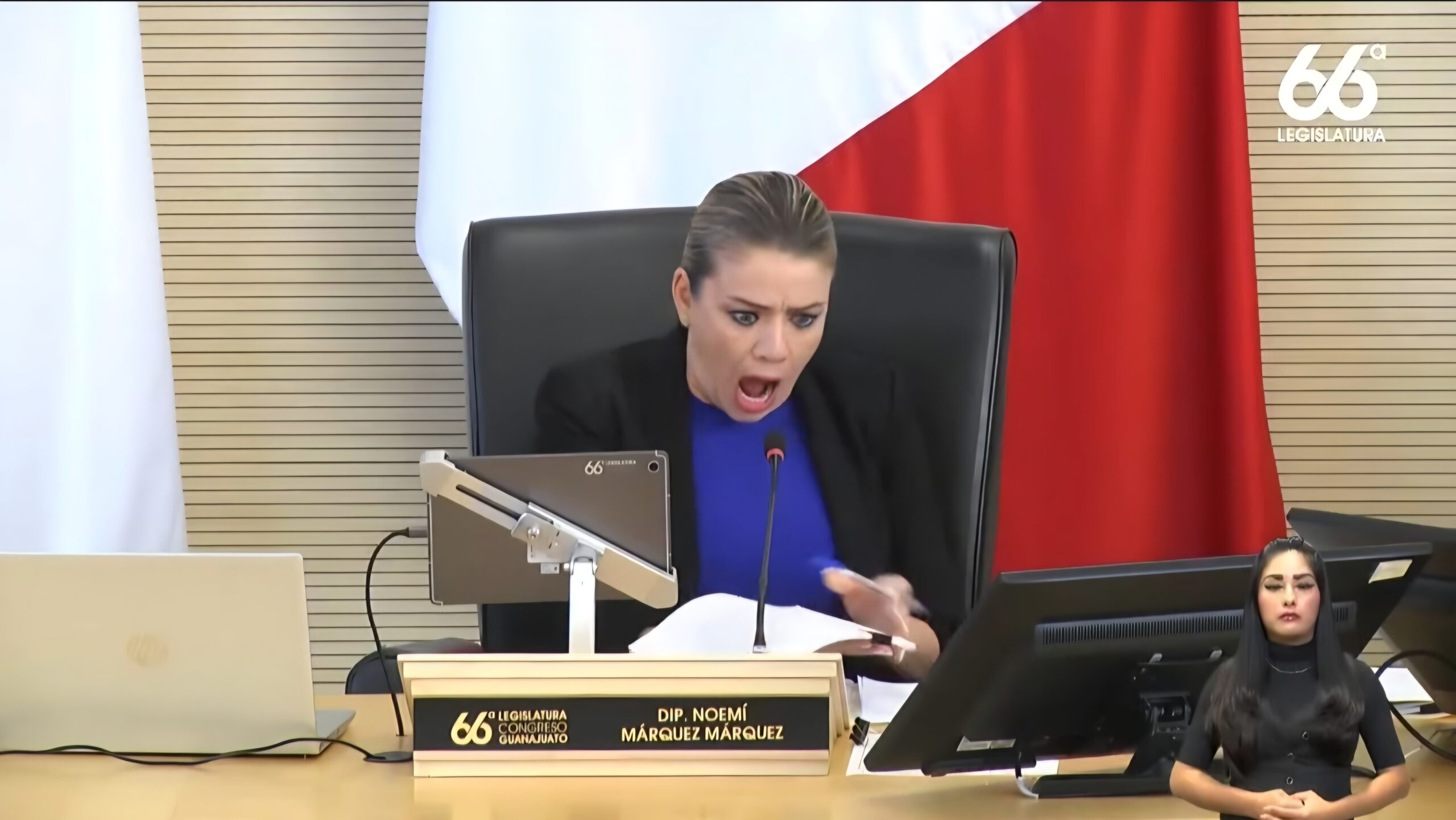 Diputada se viralizó