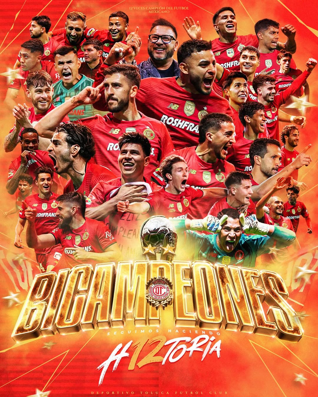 Toluca Bicampeón